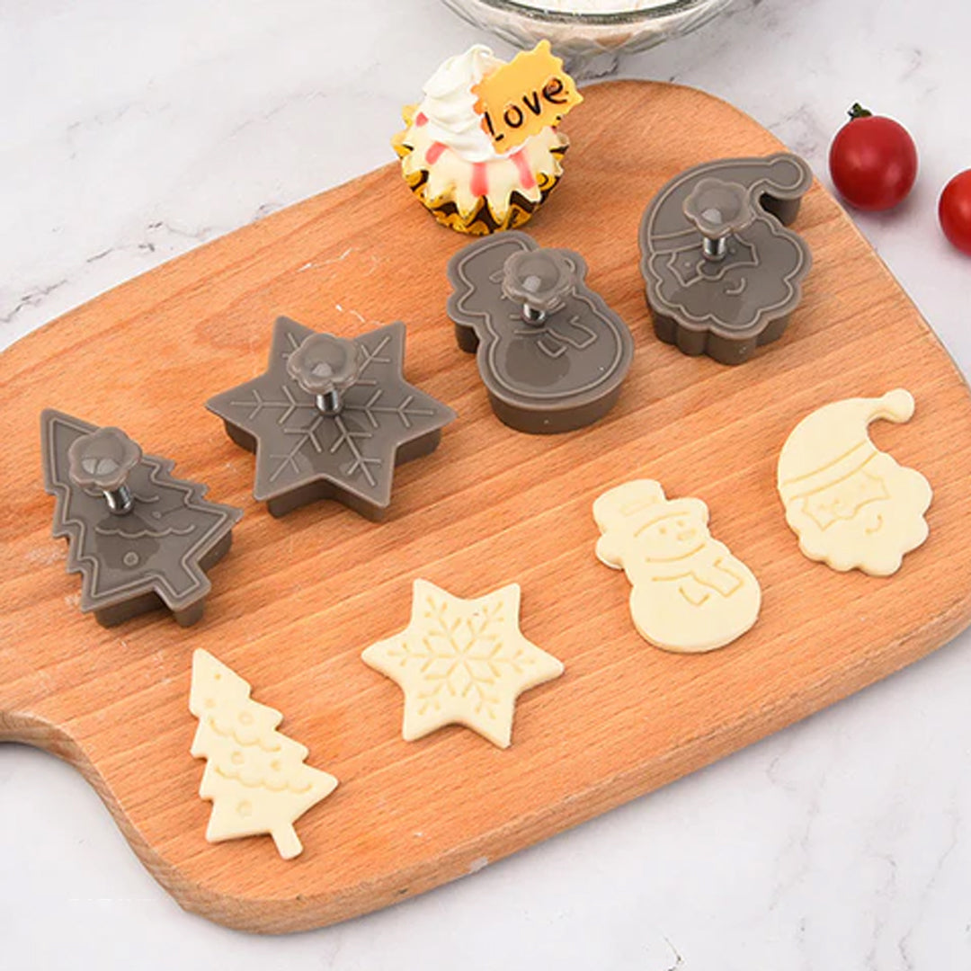 KISSHI™ Christmas Baking Spring Cookies Stamp Set