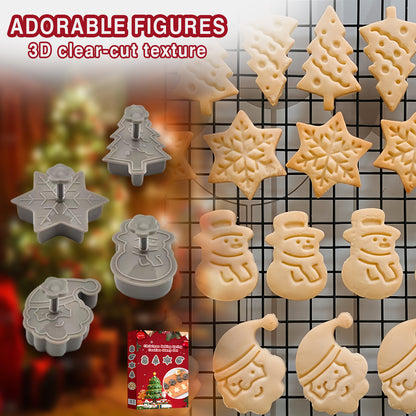 KISSHI™ Christmas Baking Spring Cookies Stamp Set