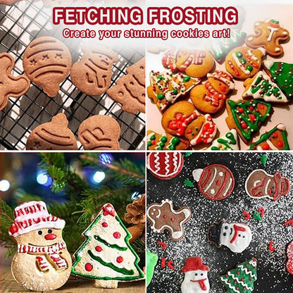 KISSHI™ Christmas Baking Spring Cookies Stamp Set