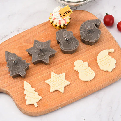 KISSHI™ Christmas Baking Spring Cookies Stamp Set