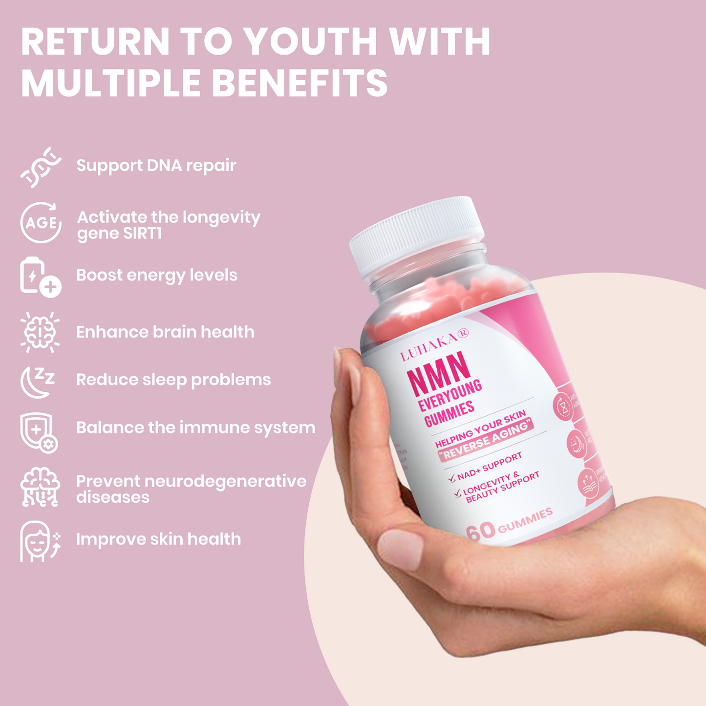 LUHAKA®  NMN EverYoung Gummies✨✨ 3